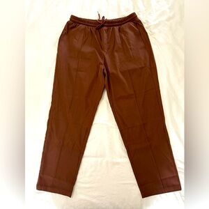 Brown resort wear pants